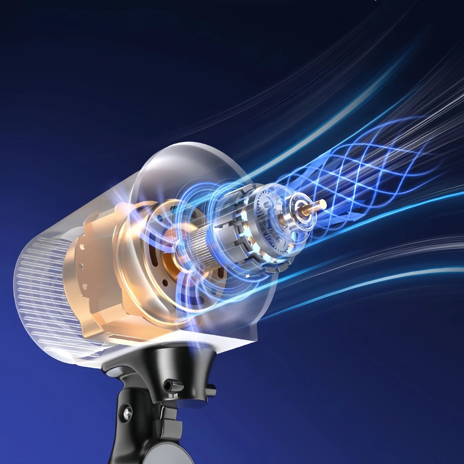 Ventilador de Pie Oscilante – 3 Velocidades y Altura Regulable (60W)