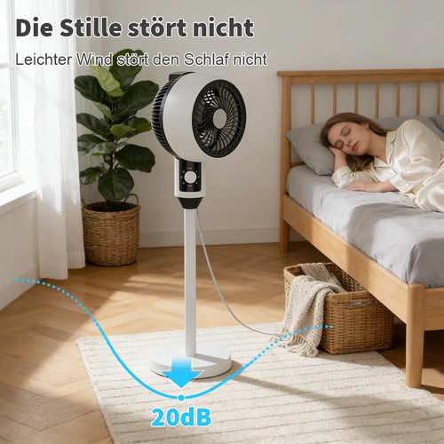 Air Circulation Fan Adjustment Stand Fan 220V Household Air Circulation Fan Electric Fan Rechargeable Oscillating Fan Height 92cm