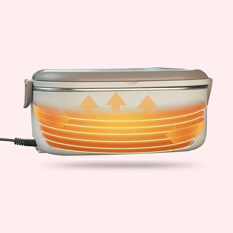 Fiambrera Eléctrica Térmica para Oficina y Colegio – Con Recipiente de Acero Inoxidable